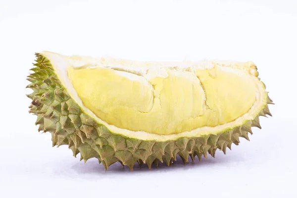 Żółty Durian Mon Stringi Durian Obrane Jest Królem Owoców Durian — Zdjęcie stockowe