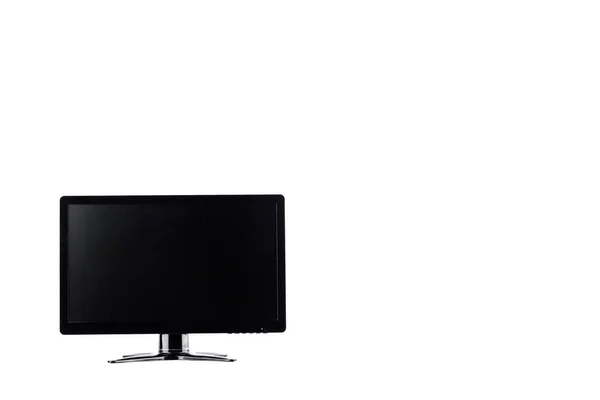 Display Computador Monitor Led Fundo Branco Tecnologia Hardware Desktop Isolado — Fotografia de Stock