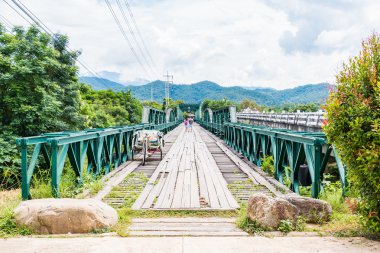 II. Dünya Savaşı Memorial Bridge uygulamasında, Mae Hong Son, Thailand