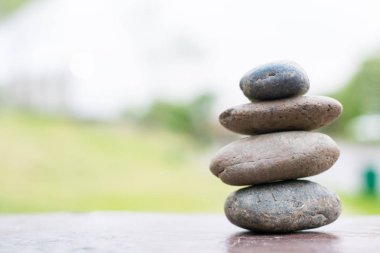 yığını çakıl taşları 