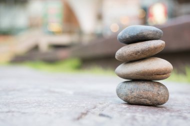 yığını çakıl taşları 