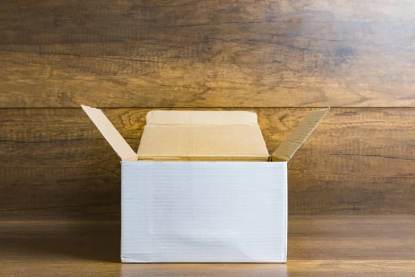White paper box — Stock Photo, Image