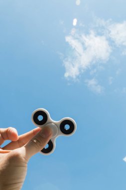 Topluca spinner oyuncak holding eller 