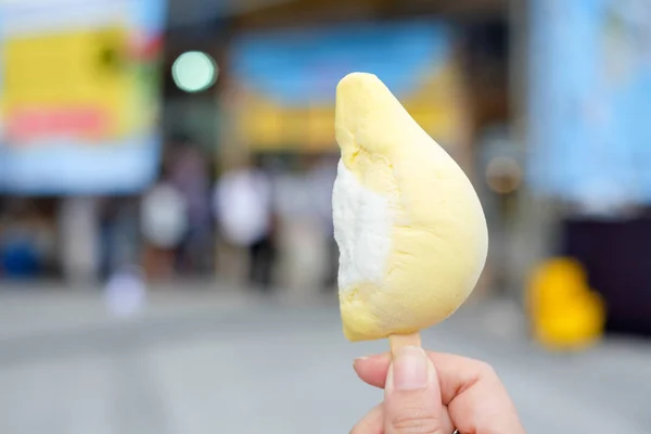Sabor de sorvete Durian Stick — Fotografia de Stock