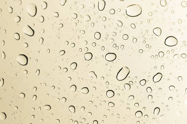 Esőcseppek üvegre — Stock Fotó
