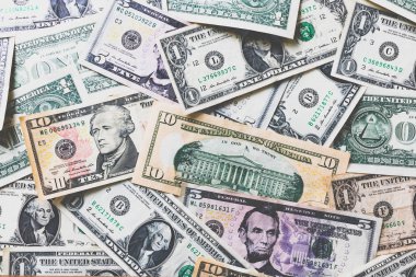 Amerikan Doları veya bize Doları banknot arka plan
