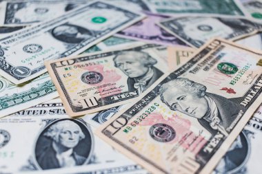 Amerikan Doları veya bize Doları banknot arka plan