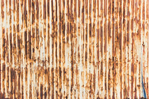 Patrón de chapa metálica vieja. Fondo de textura de chapa de metal oxidado — Foto de Stock