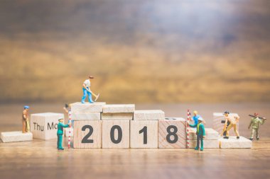 Alt takım ahşap blok numarası 2018 oluşturma 