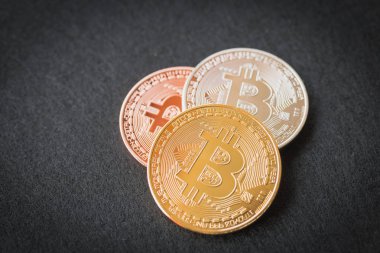 Bitcoin Cryptocurrency dijital Bit sikke Btc para birimi