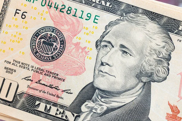 Billetes en dólares americanos . — Foto de Stock