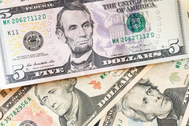 Amerikan Doları banknot. 