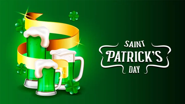 Joyeuse Saint Patrick fond vectoriel — Image vectorielle