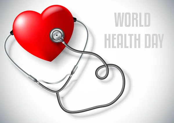 Weltgesundheitstag, Gesundheitswesen und medizinisches Konzept — Stockvektor