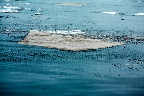 Ледяной Полюс Воде Таяние Льда Глобальное Потепление — стоковое фото