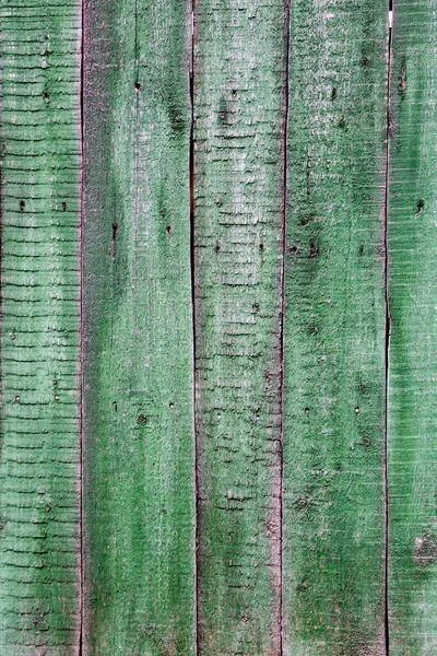 Alter Holzbemalter Zaun Bemalte Tafeln Hintergrund — Stockfoto