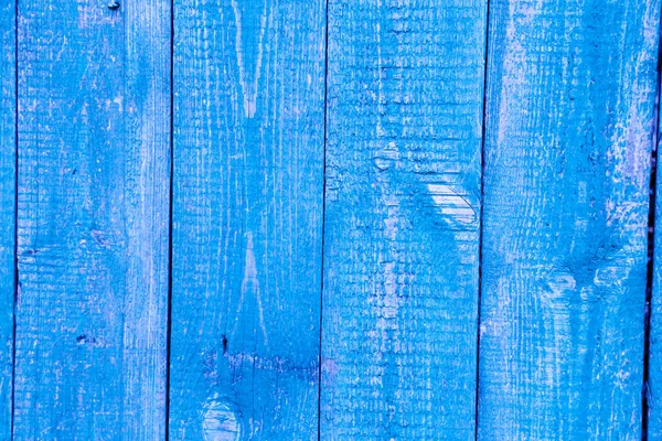 Old Painted Wooden Fence Background Texture — Stock Photo, Image