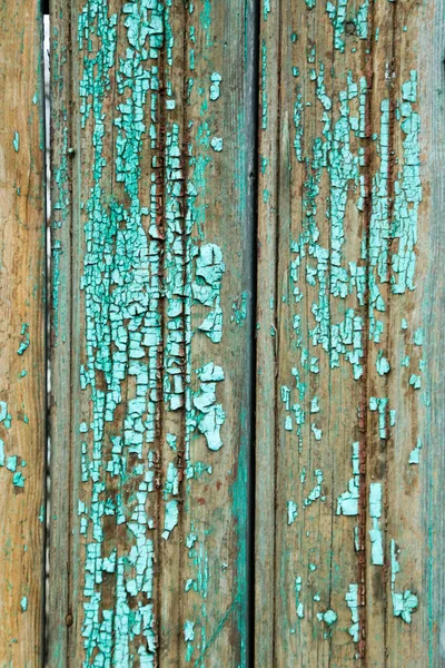 Old Painted Wooden Fence Background Texture — Stock Photo, Image
