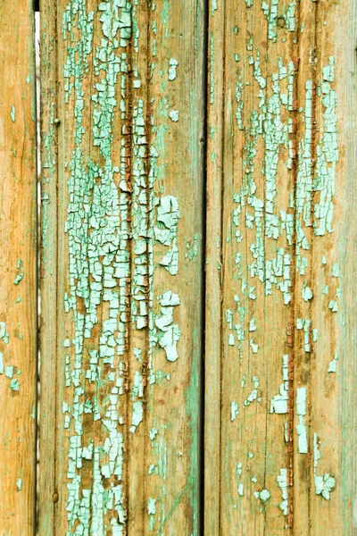 Starý Natřený Dřevěný Plot Textura Pozadí — Stock fotografie