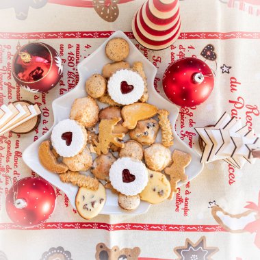 Alsace 'de Noel pastası