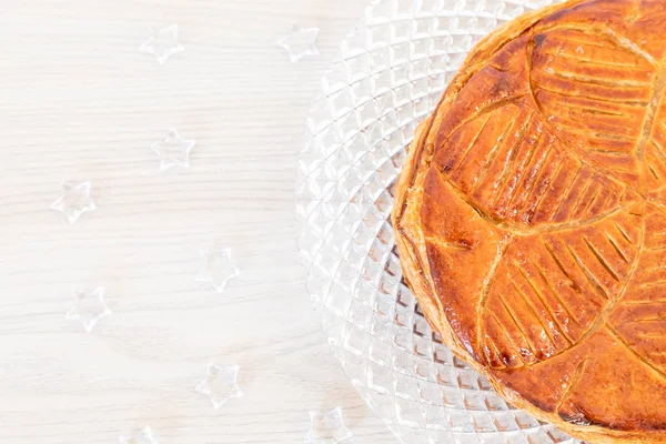 Galette des rois during the epiphany — 스톡 사진