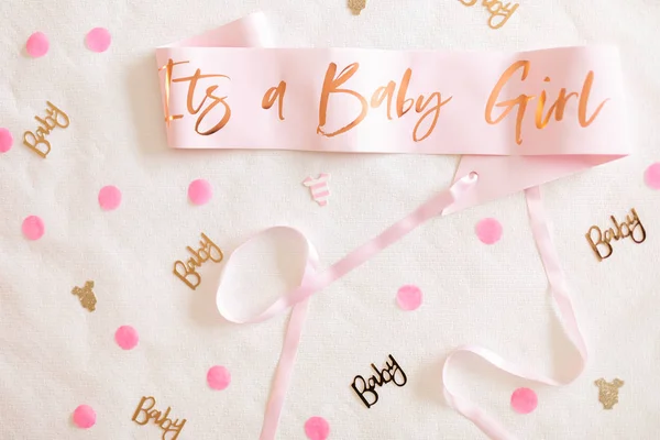 Gender reveal party - It's a Girl ! — ストック写真