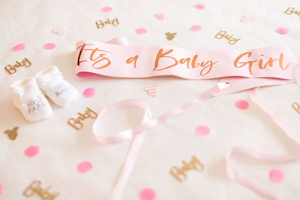 Gender reveal party - It's a Girl ! — ストック写真