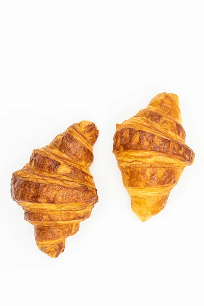 Butter croissant, french viennoiserie. Artwork from a pastry che — Stock Photo, Image