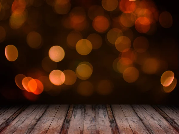 Bokeh astratto arancio bluastro — Foto Stock