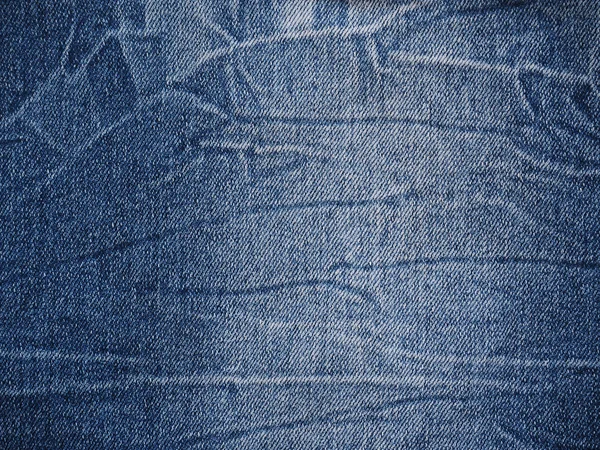 Dokulu mavi jean denim — Stok fotoğraf