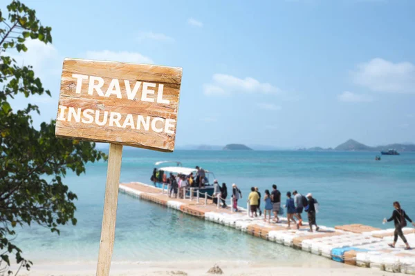 Travel insurance consept.