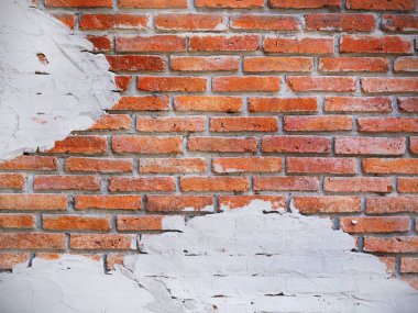 kirli tuğla duvar ve beton doku arka plan