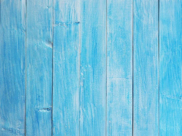 Blauwe houten plank textuur en achtergrond — Stockfoto