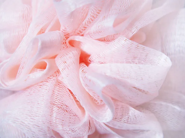 Close Pink Fiber Fabric Texture Background — Stock Photo, Image