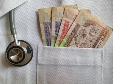 Belizean parasıyla tıbbi inceleme ve sağlık hizmetlerine yatırım