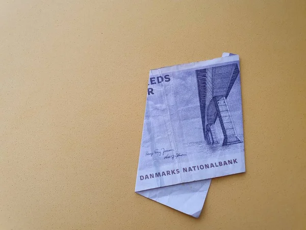 Economia e finanças com dinheiro dinamarquês — Fotografia de Stock