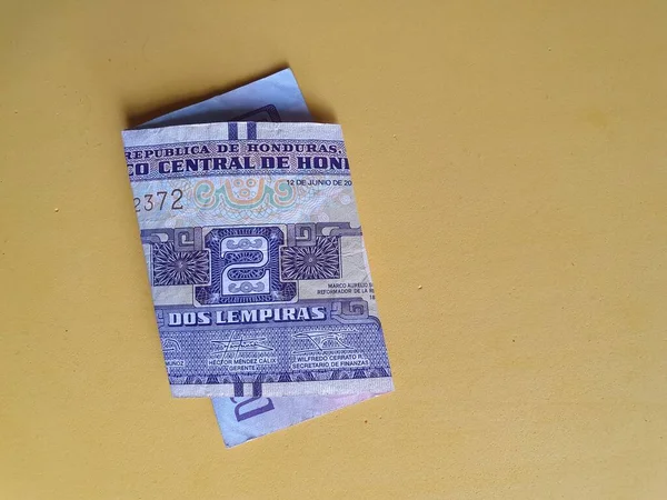 Économie et finances avec l'argent honduran — Photo