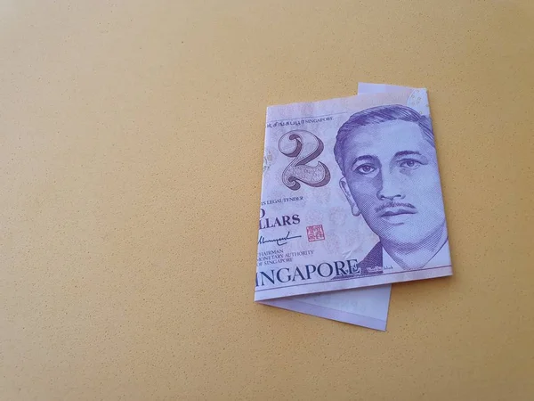 Ekonomika a finance se singapurskými penězi — Stock fotografie