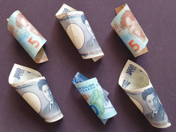 Wechselkurs japanischen und neuseeländischen Geldes — Stockfoto