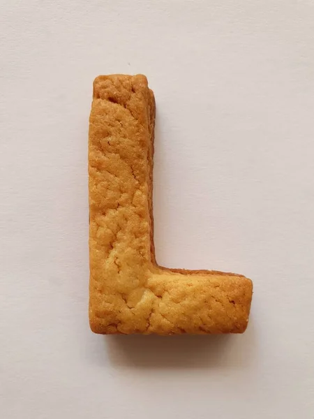Achtergrond voor viering en aankondigingen van voedsel met koekjes — Stockfoto