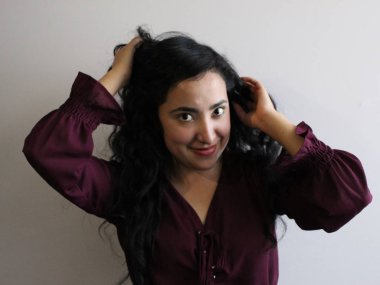 Genç Meksikalı kadın portresi