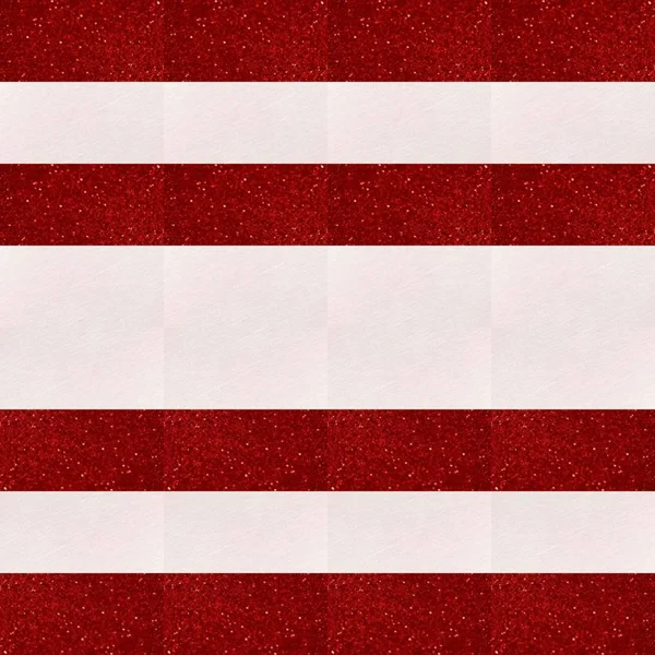 Design mit geometrischem Muster in roten und weißen Farben — Stockfoto