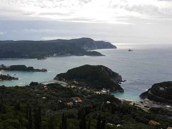 Tropical Landscape Island Kefalonia Greece Autumn Season — Stock Photo, Image