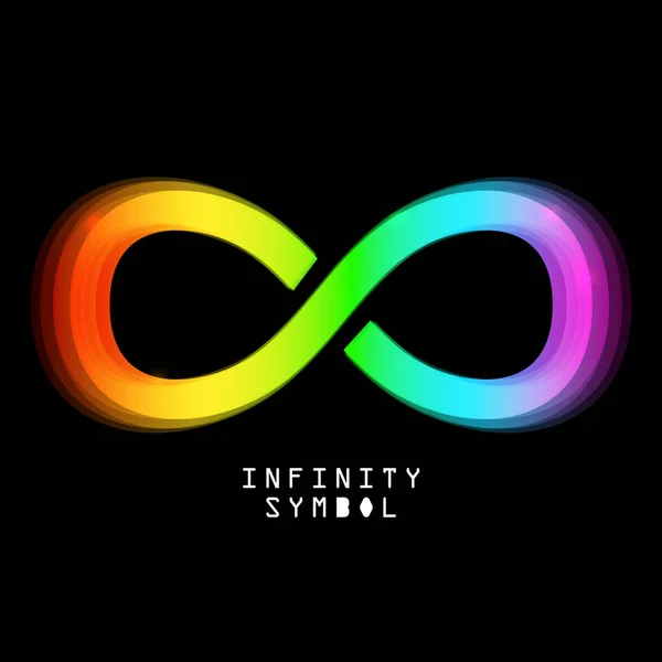 Infinity symbool Vector — Stockvector