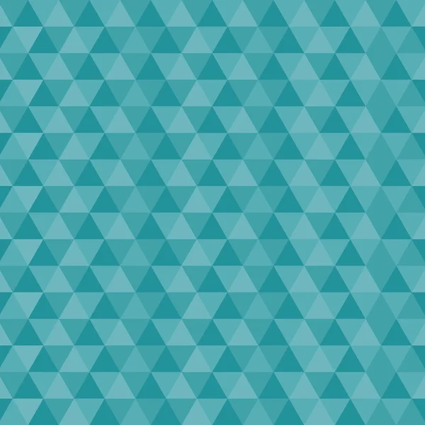 Triangles sans couture Modèle vectoriel bleu — Image vectorielle
