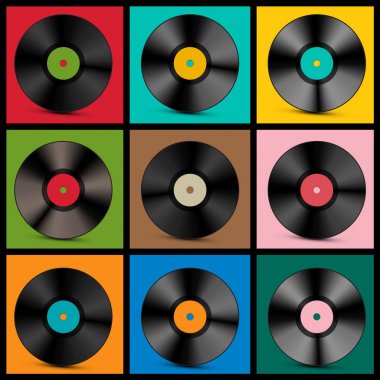 Vintage Vinil kayıtlar