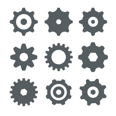 SMM - Gears Set vektör