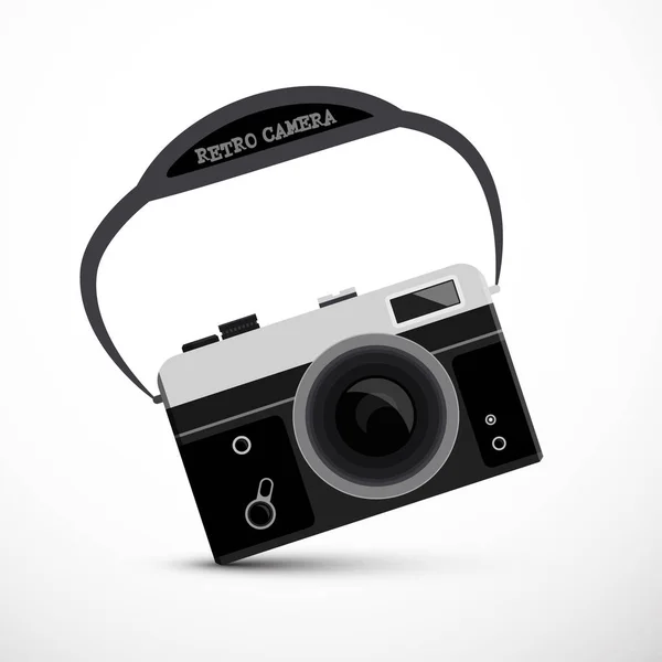 Ретро плівка або цифрова камера Вектор — стоковий вектор