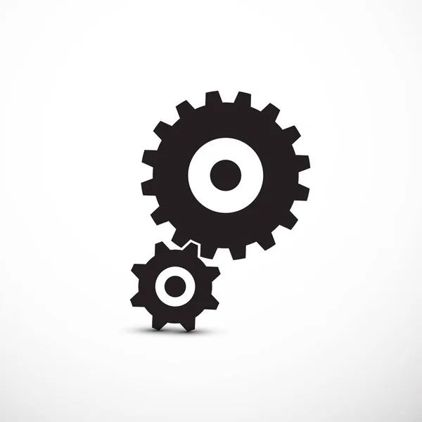 Cogs, Gears Icons Isolated — Stock Vector