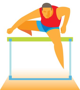 Genç atlet Engelli koşucusu